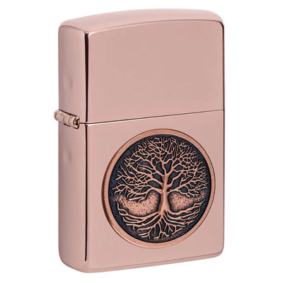 Zippo Tree Of Life Emblem Lighter in India, Wind Proof Pocket Size Lighters Online, Best Pocket Size Best Lighter in India, Zippo India