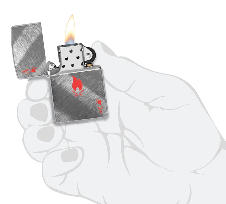Zippo Ace Design - Buy Zippo In India with Engraving – LightMen