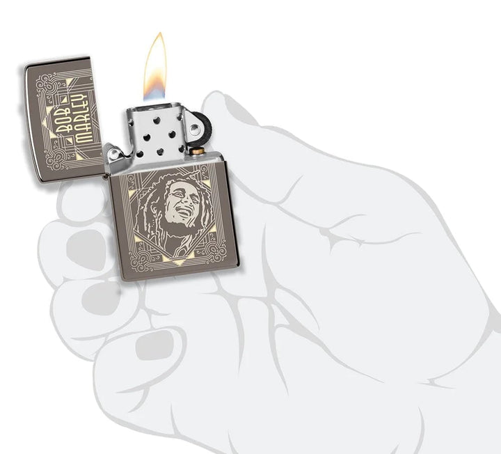 Zippo ジッポー ボブ・マーリー レゲー Bob Marley ブラック