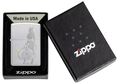 Zippo Devilish Ace Design Lighter in India, Wind Proof Pocket Size Lighters Online, Best Pocket Size Best Lighter in India, Zippo India