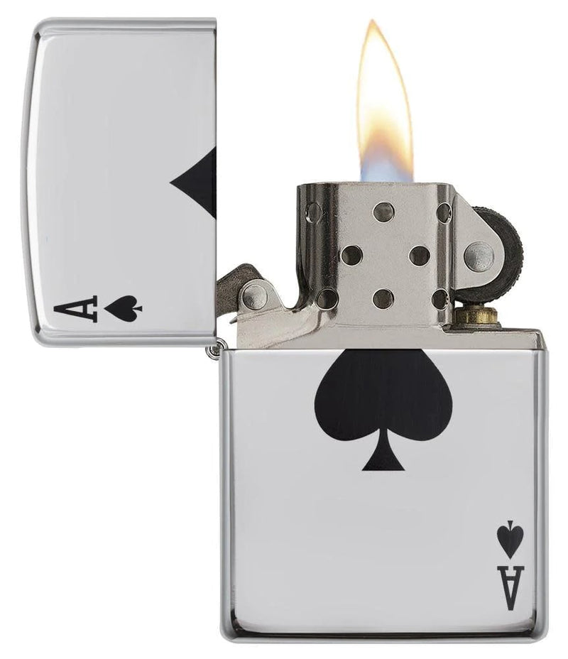 Zippo Lucky Ace Lighter in India, Wind Proof Pocket Size Lighters Online, Best Pocket Size Best Lighter in India, Zippo India