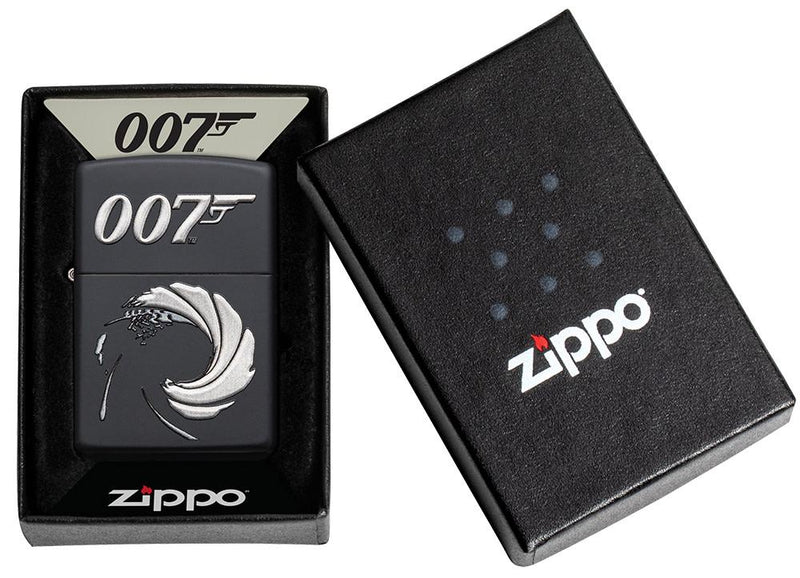Zippo James Bond BT 7 Logo Lighter in India, Wind Proof Pocket Size Lighters Online, Best Pocket Size Best Lighter in India, Zippo India