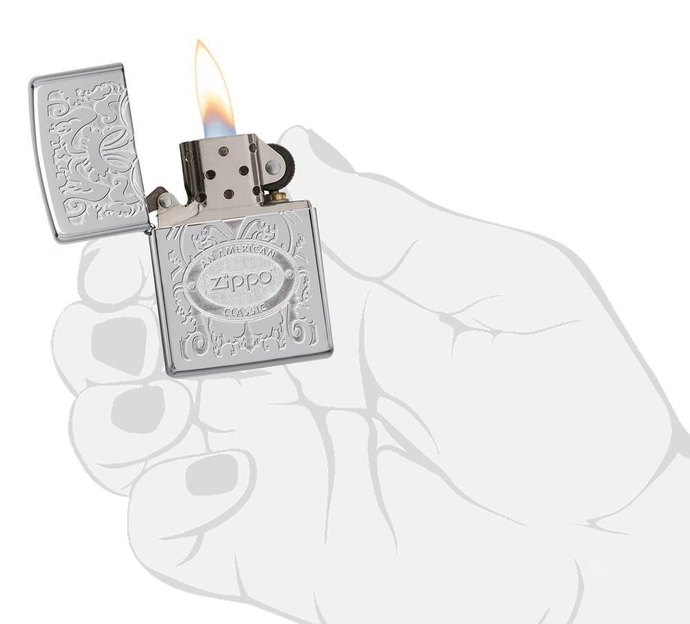 Zippo American Classic - Buy Zippo In India with Engraving – LightMen