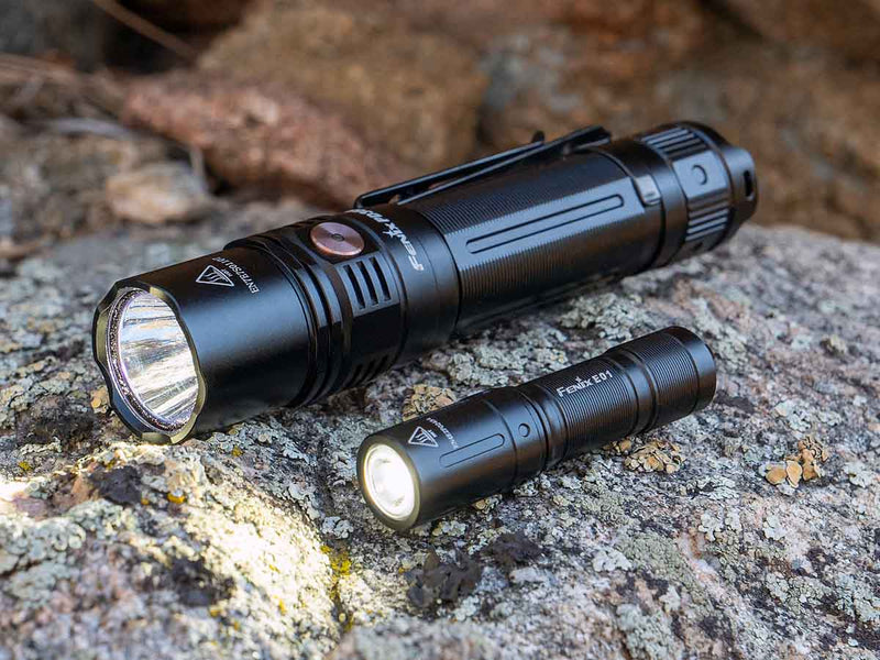 Fenix PD36R LED Flashlight, USB C Type Rechargeable Long Duration LED Torch, Extremely Powerful Tactical Flashlight in India