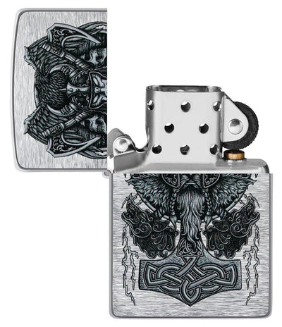 Zippo Viking Design Lighter in India, Wind Proof Pocket Size Lighters Online, Best Pocket Size Best Lighter in India, Zippo India