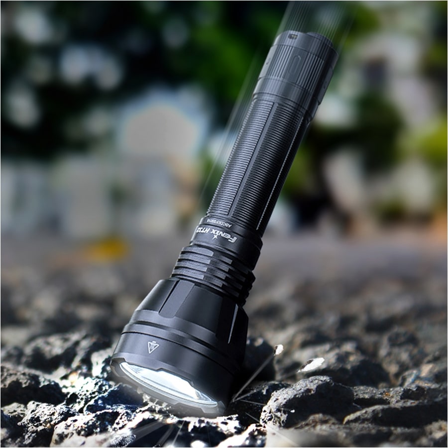 HSXMN Red Light Flashlight - Dual LED White & Red Light Torch With Memory & Adjustable Focus - View #12