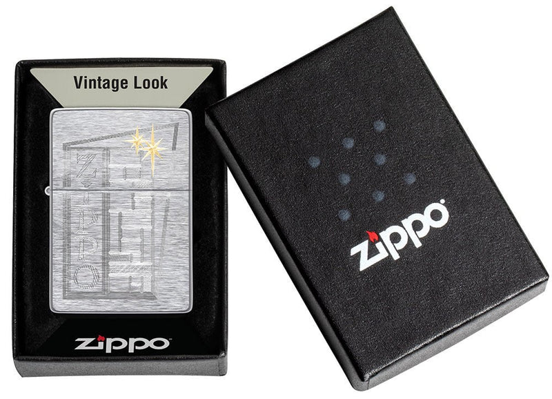 Zippo Retro Design Lighter  in India, Wind Proof Pocket Size Lighters Online, Best Pocket Size Best Lighter in India, Zippo India