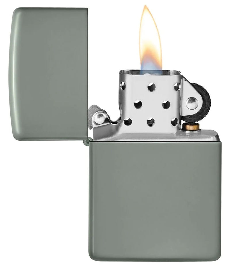 Zippo Sage Green Matte in India, Wind Proof Pocket Size Lighters Online, Best Pocket Size Best Lighter in India, Zippo India