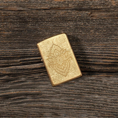 Zippo Henna Tattoo Design Lighter  in India, Wind Proof Pocket Size Lighters Online, Best Pocket Size Best Lighter in India, Zippo India