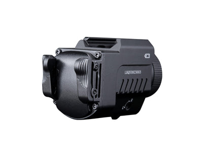 The Fenix GL22 tactical mounted light has a output of 750 lumens and beam distance of 180 meters