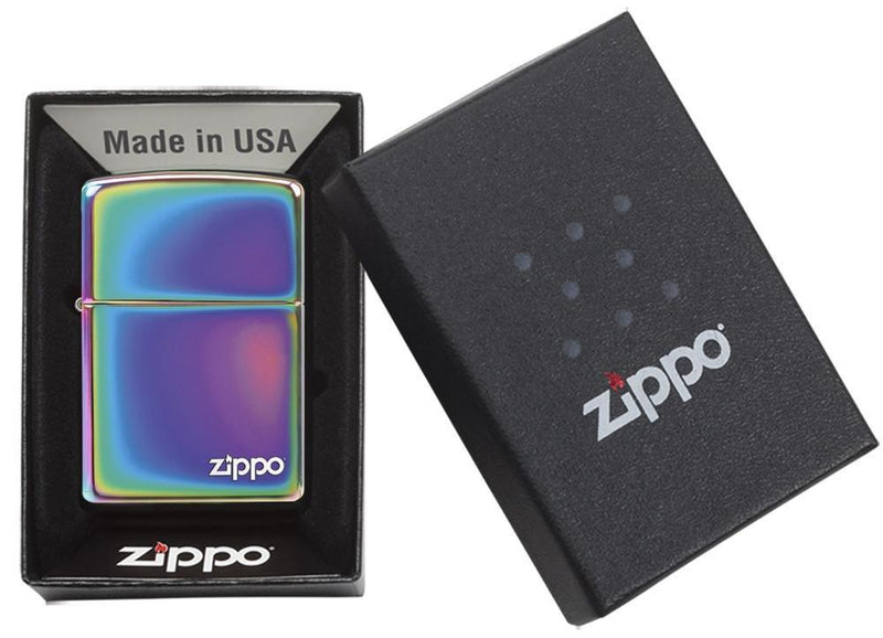 Genuine Zippo windproof lighter with distinctive Zippo "click" All metal construction; windproof design works virtually anywhere