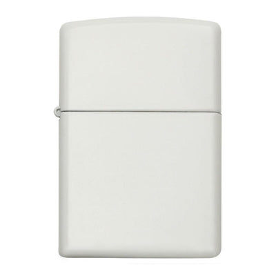 Zippo 214 Classic White Matte Lighter in India, Genuine Zippo windproof Refillable lighter at Lightmen
