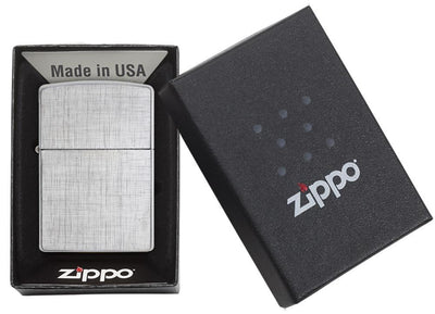 Genuine Zippo windproof lighter with distinctive Zippo "click" All metal construction; windproof design works virtually anywhere