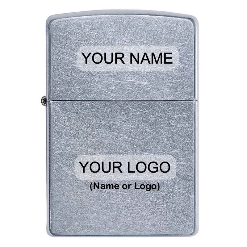 Zippo Classic Street Chrome Lighter in India, Personalised Zippo Lighter, Name Engraving on your Zippo In India
