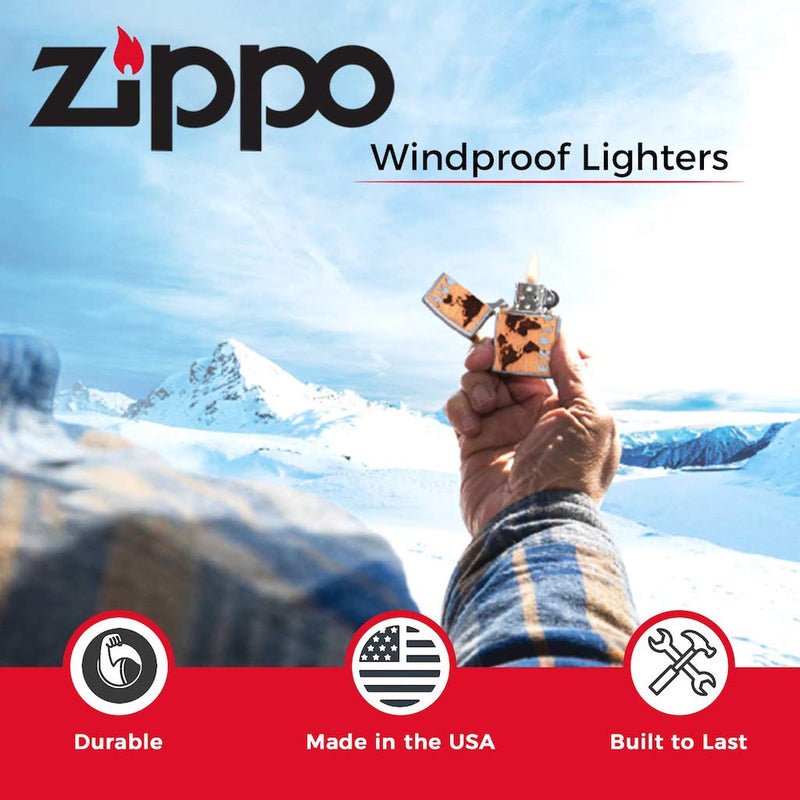 Premium Zippo Pocket Size Best Windproof Lighter in India, Zippo India