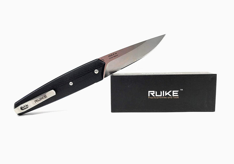 Ruike P848-B EDC razor sharp Pocket Knife now available in India. Best pocket knife for self defense, camping & outdoor adventure