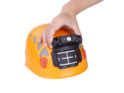 Helmet Mount, ALG03, Fenix Headlamp accessory, Headlamp Helmet Attachment, Helmet torch 