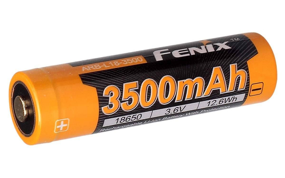 Fenix 18650 3500mAh Rechargeable Lithium ion Battery BIS Approved