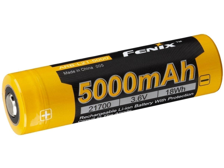 Fenix ARB-L21-5000mAh 21700 Li-Ion Rechargeable Battery | BIS