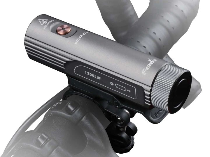 Fenix BC21R V3 LED Bike Light with output of 1200 Lumens & beam distance of 142 meters now available in India