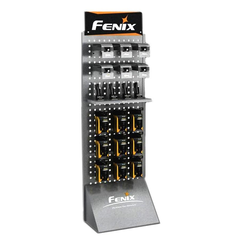 Fenix Display Stand for Dealers in India, Showcase of Fenix Flashlights, Headlamps, Bike lights and Camping Lights, Dealership of Fenix