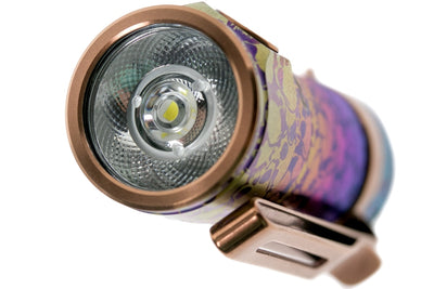 Fenix E16 Titanium LED Flashlight, Fenix E16Ti in India, 650 Lumens Compact Powerful LED Torch, Pocket Size Palm Sized Flashlight, Everyday Carry Light in India