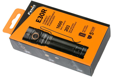 Fenix E30R Rechargeable LED Flashlight in India, 1600 Lumens extremely powerful Everyday carry and outdoor Torch