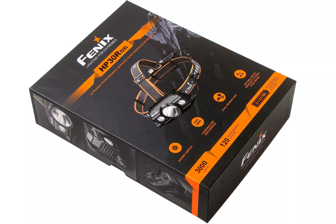 Fenix HP30R V2 Head Torch | 3000 Lumens Extremely Powerful