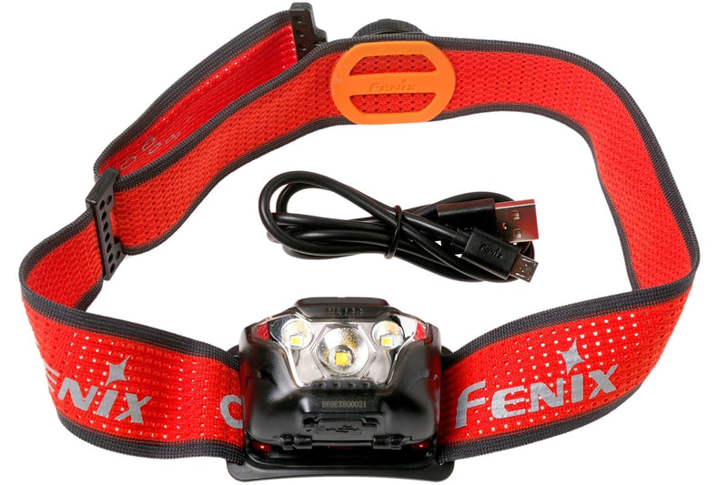 Fenix HL18R-T LED Rechargeable Headlamp, Ultralight Trail Running LED Head Torch, 500 Lumens Hand-Free Lighting, Perfect Head Torch for Outdoors EDC Walks & Work