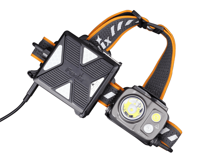 Fenix HP16R LED Headlamp in India, Best Compact Rechargeable Headlamp Torch 1700 Lumens, Powerful Outdoors Headlamp, Head Torch perfect for Outdoors, Hiking & Trekking, Work Professional, Mining, mountaineering EDC Headlamp