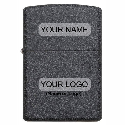 Zippo Classic Iron Stone Lighter in India, Personalised Zippo Lighter, Name Engraving on your Zippo In India