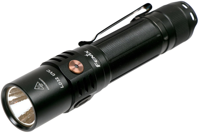 Fenix LD32 UVC LED Flashlight in India, Best UVC Torch Light for Disinfection. Portable UVC Rechargeable Light in India at LightMen