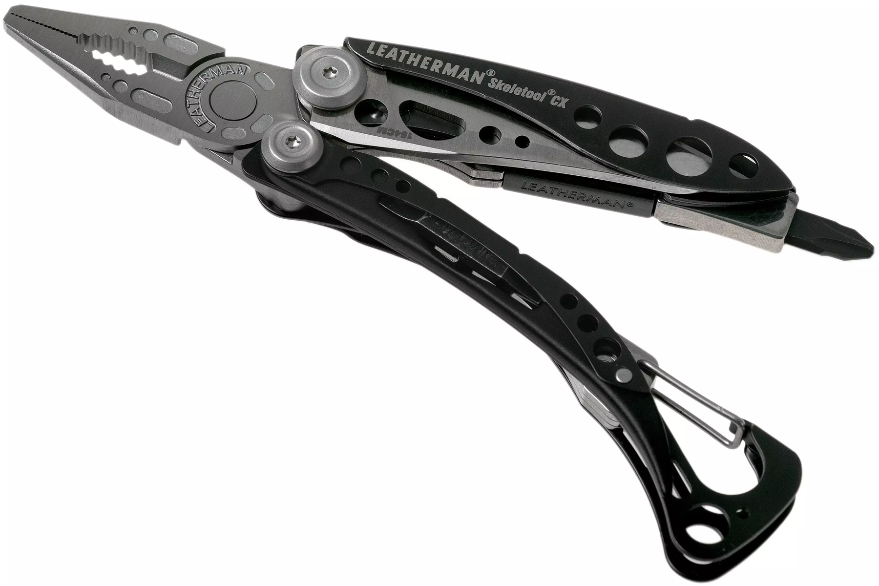 Leatherman Skeletool CX Multi-Tool, Black, 7 Tools 830850