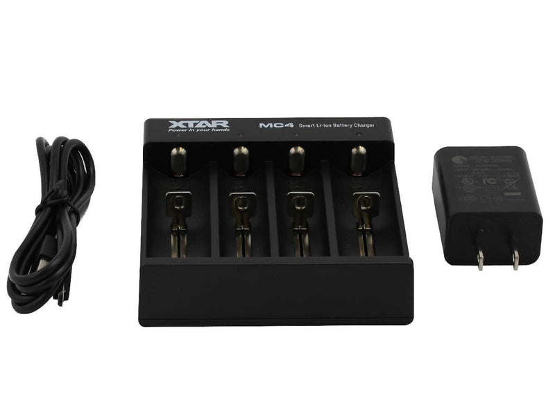 Xtar MC4 Rechargeable Li-ion Battery Charger