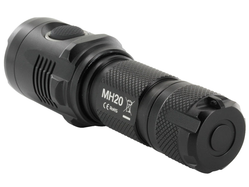 Nitecore MH20 LED Flashlight, 1000 Lumens Compact Powerful Torch, USB Rechargeable Flashlight, Spotlight LED Torch 