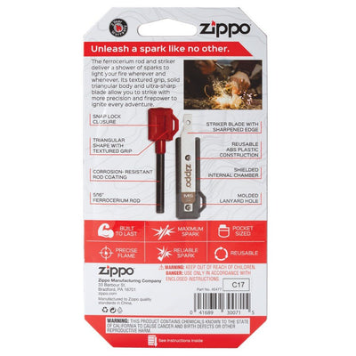 Zippo Mag Strike 40477, Zippo Ferrocerium Rod & Striker in India, Sparks to ignite, Durable Lightweight Mag Strike in India