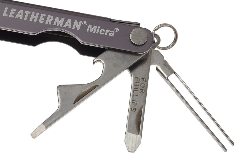 Leatherman Micra Keychain Multi-Tools in India, Buy Leatherman Micra Online India, Compact Keychain EDC Tools including scissors, tweezer, screwdriver, file and ruler