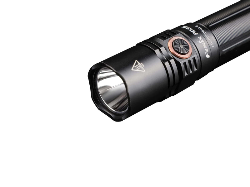 Fenix PD35 V3 1700 Lumens Powerful Super Bright LED Rechargeable Torchlight in India, Best Torch for Outdoors Work Industrial Aviation Light