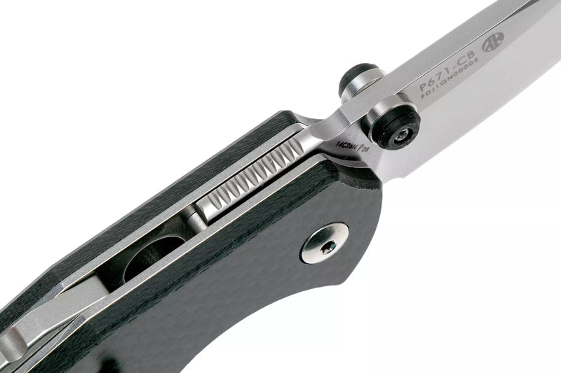 Ruike P671-CB razor sharp EDC pocket knife now available in India. Best kinfe for outdoor adventure, trekking, camping 