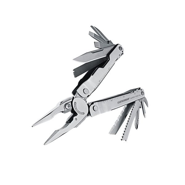 Buy Leatherman Multi Tools online in India @ LightMen, Buy Leatherman Supertool 300 Multi-Tool online in India, Heavy Duty EDC Multi-Tool for work & duty, Tools Wire stripper, Pliers, Screwdriver, Ruler, Wire cutter, Knife Serrated & Straight, Electrical Crimper and Bottle can opener