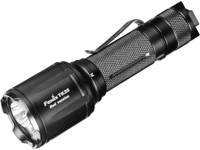 Fenix TK25 Red LED Flashlight | 1000 Lumen | Dual Color Tactical Light | Outdoor Powerful Flashlight | Red LED Flashlight 