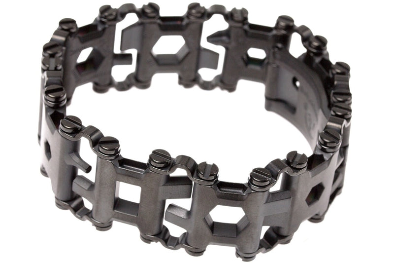 Buy Leatherman Tread LT - Heavy-duty multipurpose multi-tool bracelet with  29 tools including screwdrivers, hex drives and wrenches, DIY tool, made in  USA, in black, stainless steel Online at desertcartINDIA