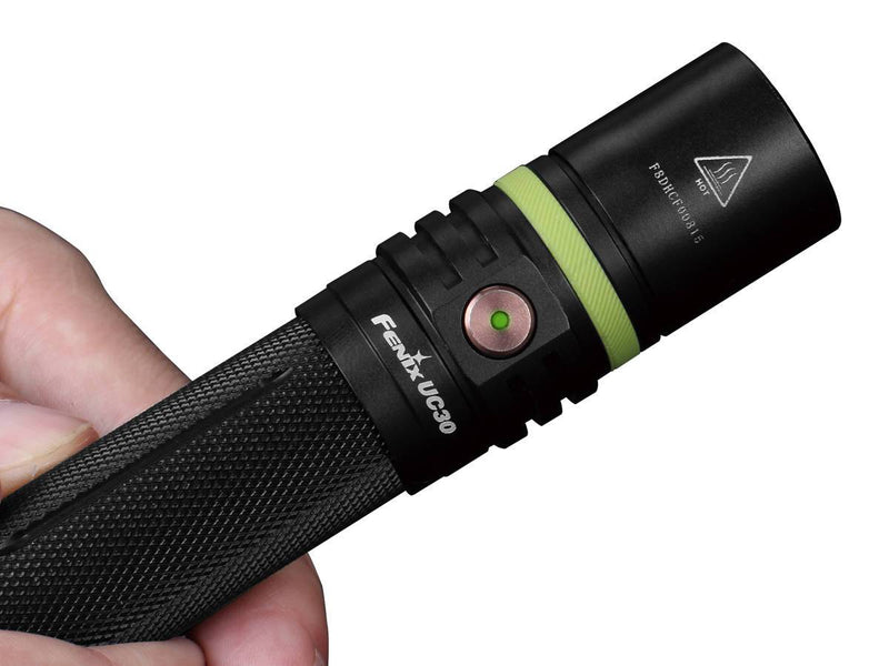 Fenix UC30 LED Flashlight in India, Best Rechargeable Torch Light in India, 1000 Lumens Torch USB Rechargeable Compact Pocket Size Light, Best Torch for Outdoors, EDC, Work Professionals, Industry, Camping, Aviation 