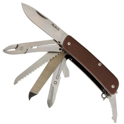Ruike M61 multi-function EDC premium & affordable pocket knife with 21 different tools for outdoor adventures