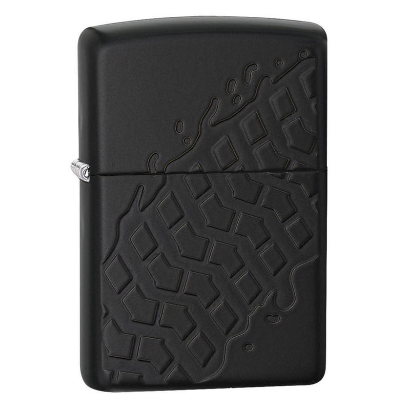 Genuine Zippo windproof lighter with distinctive Zippo "click" All metal construction about 1.5 times as thick as a standard Zippo case; windproof design works virtually anywhere  Edit alt text