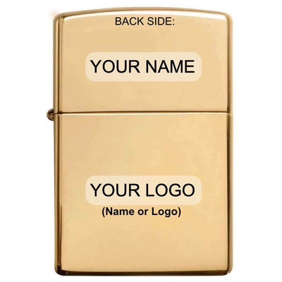 Zippo with Horse Design now available in India with free custom name & logo laser engraving 254B 