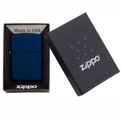 Zippo Classic Matte Navy Lighter, Zippo 239 Lighter, Pocket Size Best Windproof Lighter in India, Zippo India