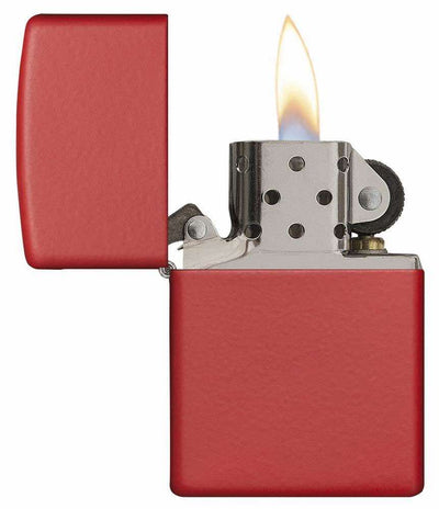 Zippo Classic Red Matte Lighter