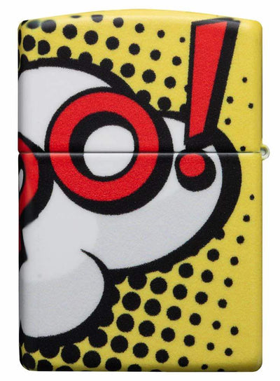 Zippo Pop Art Design now available in India Free custom name & logo laser engraving on zippo