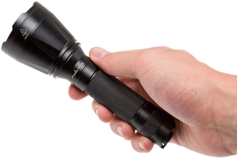 Fenix TK32 LED Flashlight in India, 1000 Lumens Powerful Light, Long range outdoor tactical torch in India, High performance Tri Color Light with Red, Green and white LEDs